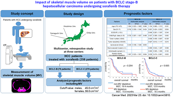 PubMed論文掲載報告 ～Cancer Medicine誌：筆頭著者 佐伯一成 講師～